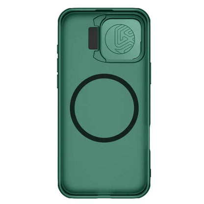 Husa MagSafe pentru Apple iPhone 16 Pro Max, Nillkin, CamShield Prop, Verde