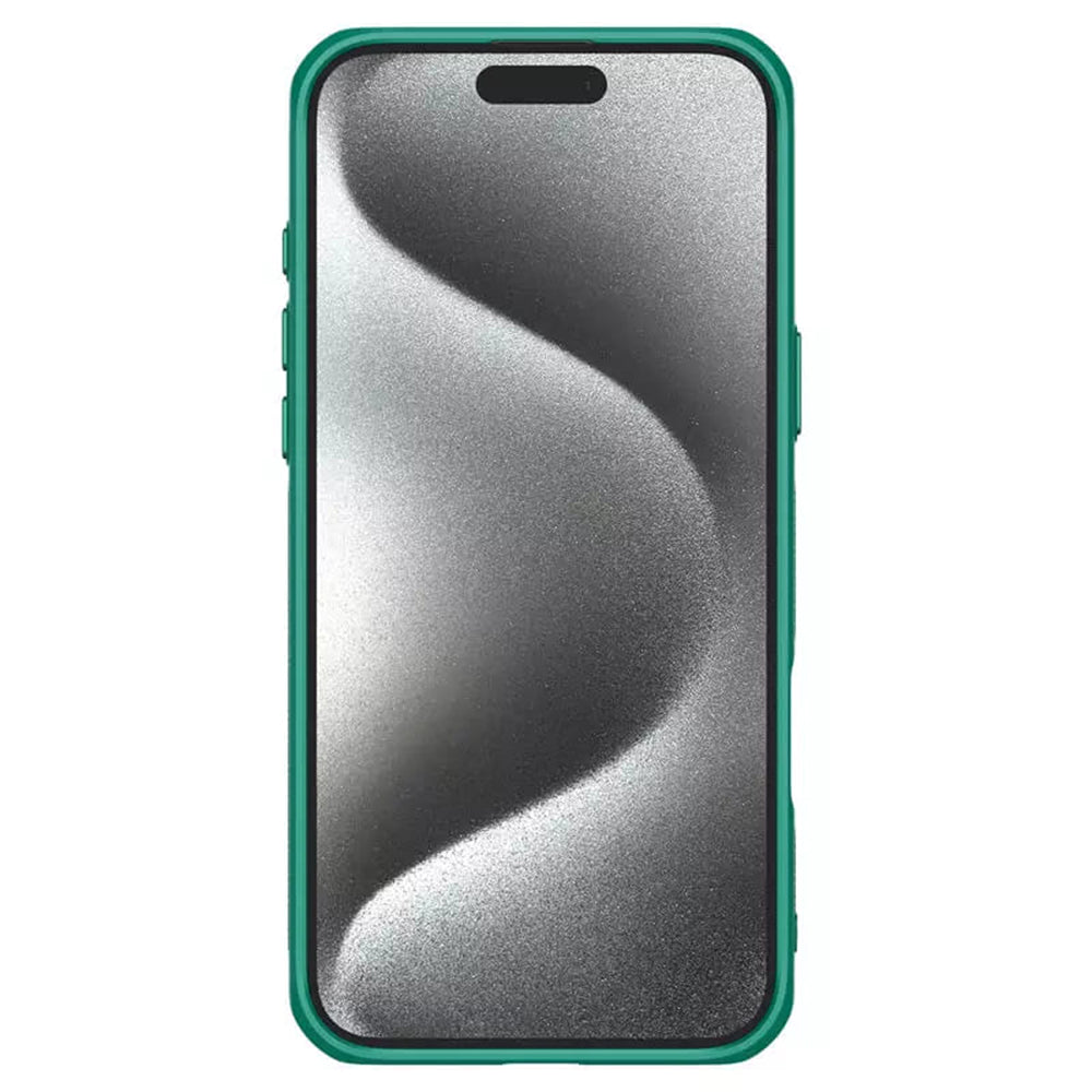 Husa MagSafe pentru Apple iPhone 16 Pro Max, Nillkin, Iceblade Prop (w/o Camera Cutout), Verde