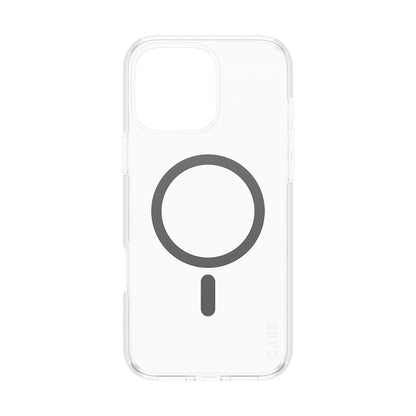 Husa MagSafe pentru Apple iPhone 16 Pro Max, PanzerGlass, Care Urban Combat, Transparenta Neagra