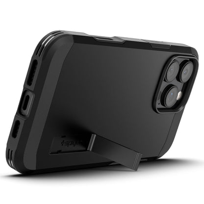 Husa MagSafe pentru Apple iPhone 16 Pro Max, Spigen, Tough Armor T, Neagra ACS08503