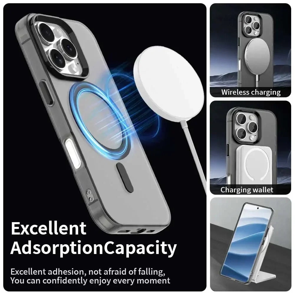 Husa MagSafe pentru Apple iPhone 16 Pro Max, Techsuit, CandyCase, Mov