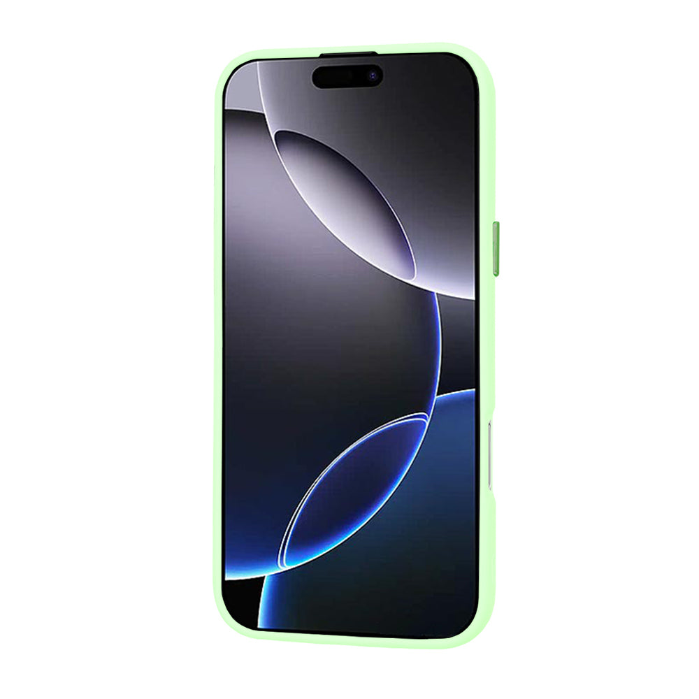 Husa MagSafe pentru Apple iPhone 16 Pro Max, Techsuit, HaloFrost, Verde Deschis
