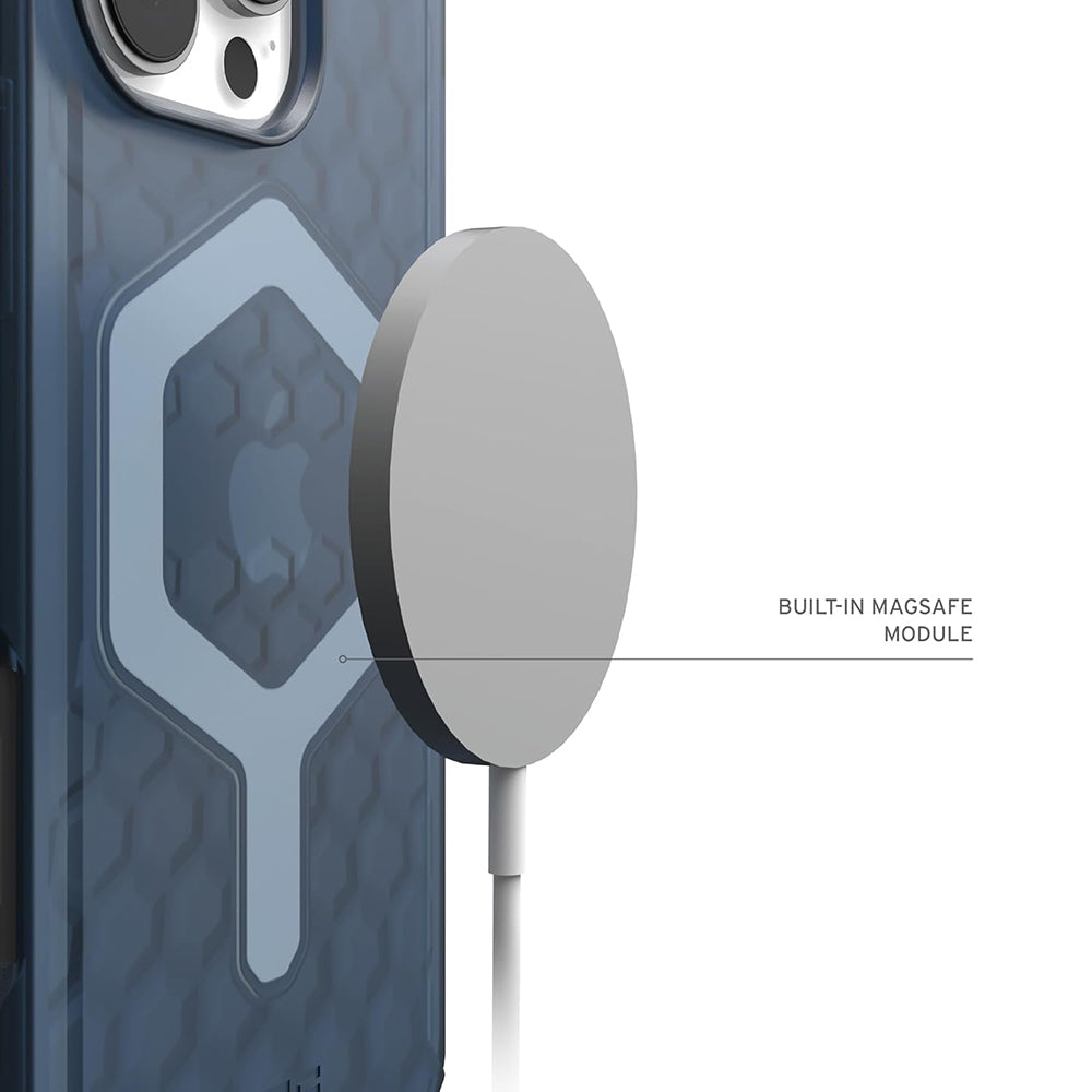 Husa MagSafe pentru Apple iPhone 16 Pro Max, Urban Armor Gear, Essential Armor, Albastra