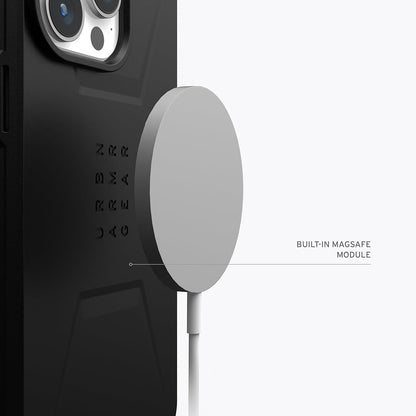 Husa MagSafe pentru Apple iPhone 16 Pro Max, Urban Armor Gear, Essential Armor, Neagra