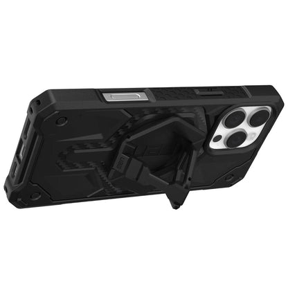 Husa MagSafe pentru Apple iPhone 16 Pro Max, Urban Armor Gear, Monarch Pro Carbon Bundle, Neagra