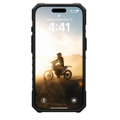 Husa MagSafe pentru Apple iPhone 16 Pro Max, Urban Armor Gear, Pathfinder Clear, Gri