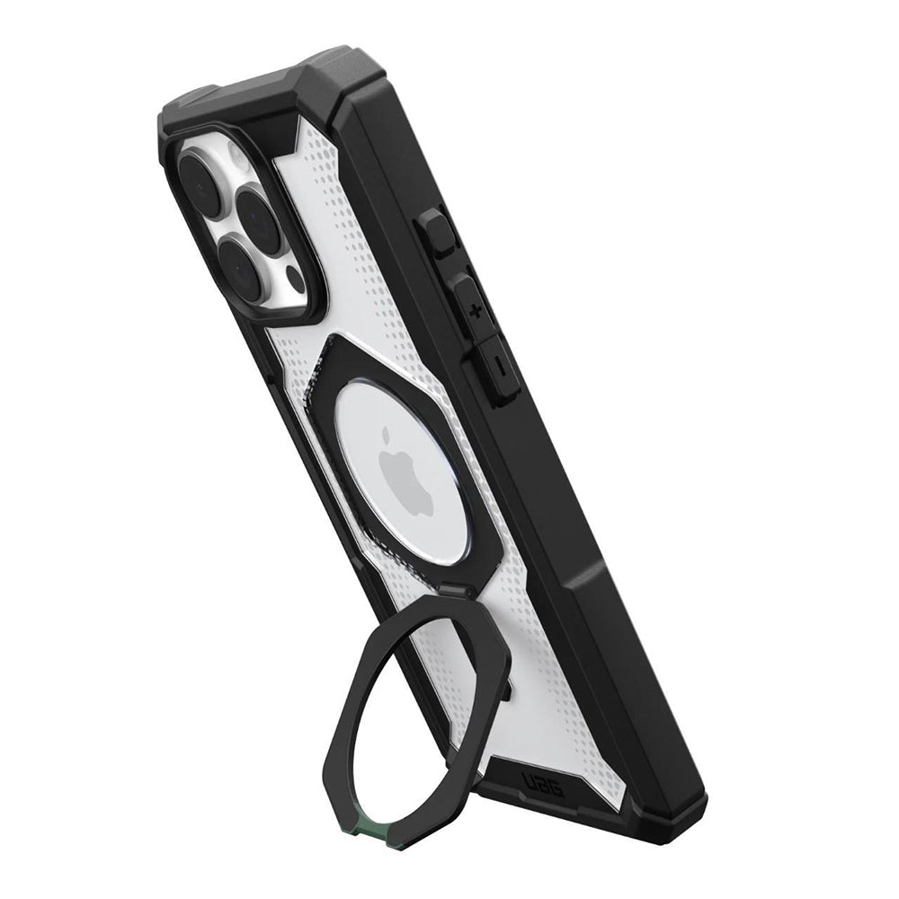 Husa MagSafe pentru Apple iPhone 16 Pro Max, Urban Armor Gear, Plasma XTE, Neagra Transparenta