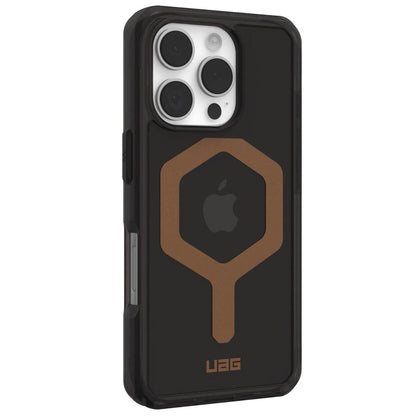 Husa MagSafe pentru Apple iPhone 16 Pro Max, Urban Armor Gear, Plyo, Maro