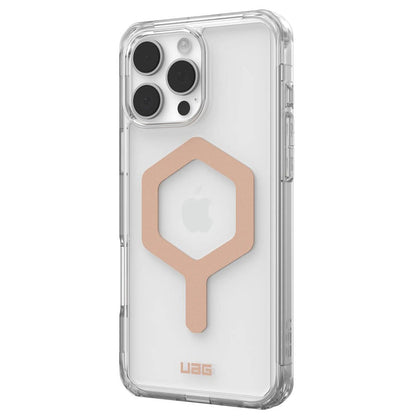 Husa MagSafe pentru Apple iPhone 16 Pro Max, Urban Armor Gear, Plyo, Roz Aurie