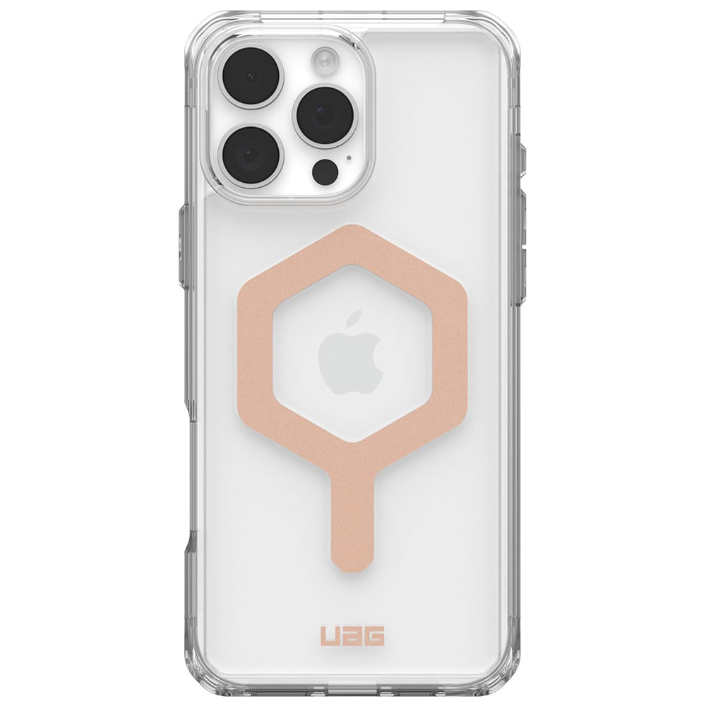 Husa MagSafe pentru Apple iPhone 16 Pro Max, Urban Armor Gear, Plyo, Roz Aurie