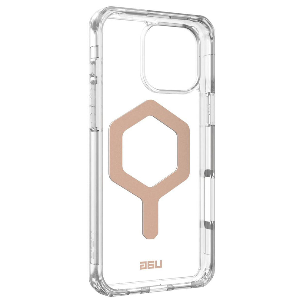 Husa MagSafe pentru Apple iPhone 16 Pro Max, Urban Armor Gear, Plyo, Roz Aurie