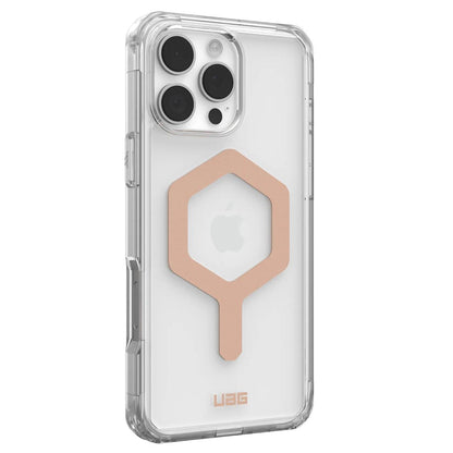 Husa MagSafe pentru Apple iPhone 16 Pro Max, Urban Armor Gear, Plyo, Roz Aurie