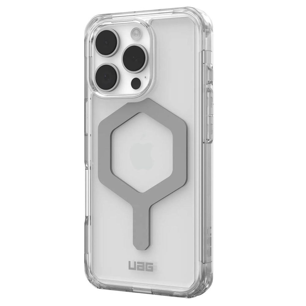 Husa MagSafe pentru Apple iPhone 16 Pro Max, Urban Armor Gear, Plyo, Transparenta