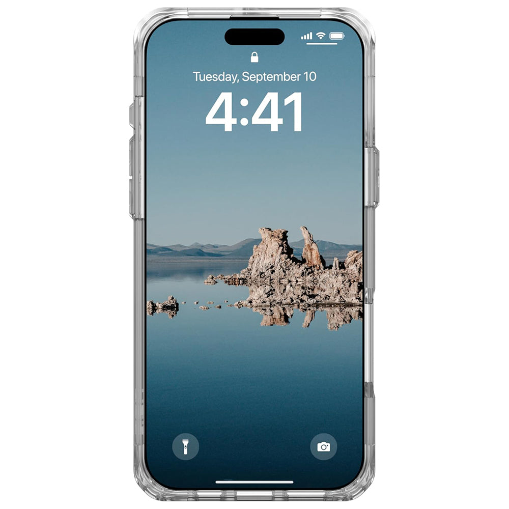 Husa MagSafe pentru Apple iPhone 16 Pro Max, Urban Armor Gear, Plyo, Transparenta