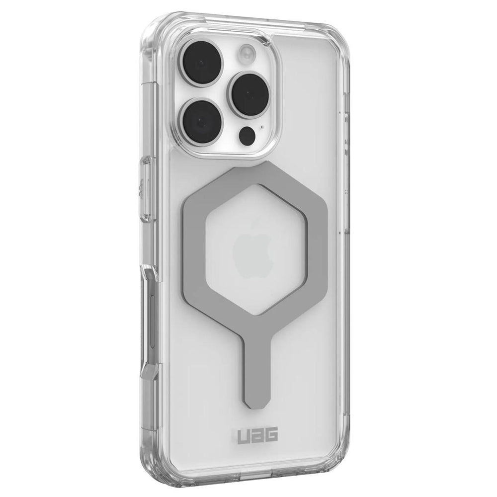 Husa MagSafe pentru Apple iPhone 16 Pro Max, Urban Armor Gear, Plyo, Transparenta