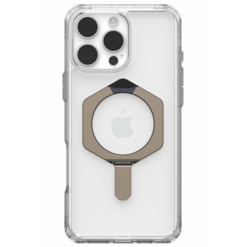 Husa MagSafe pentru Apple iPhone 16 Pro Max, Urban Armor Gear, Plyo XTE, Bronz Transparenta