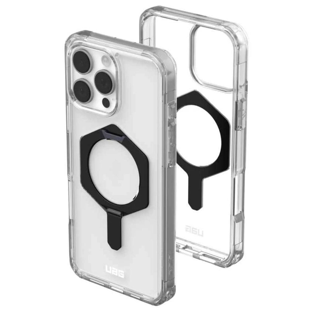 Husa MagSafe pentru Apple iPhone 16 Pro Max, Urban Armor Gear, Plyo XTE, Neagra Transparenta