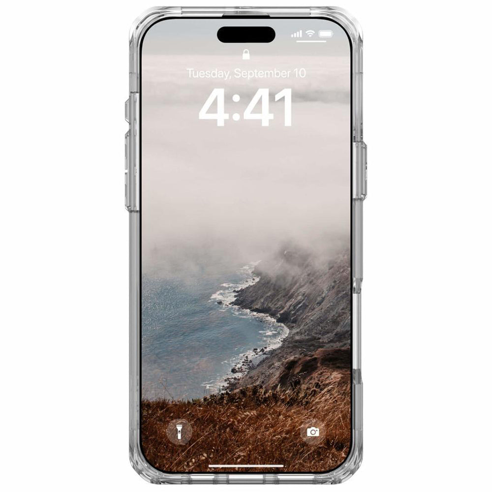 Husa MagSafe pentru Apple iPhone 16 Pro Max, Urban Armor Gear, Plyo XTE, Neagra Transparenta