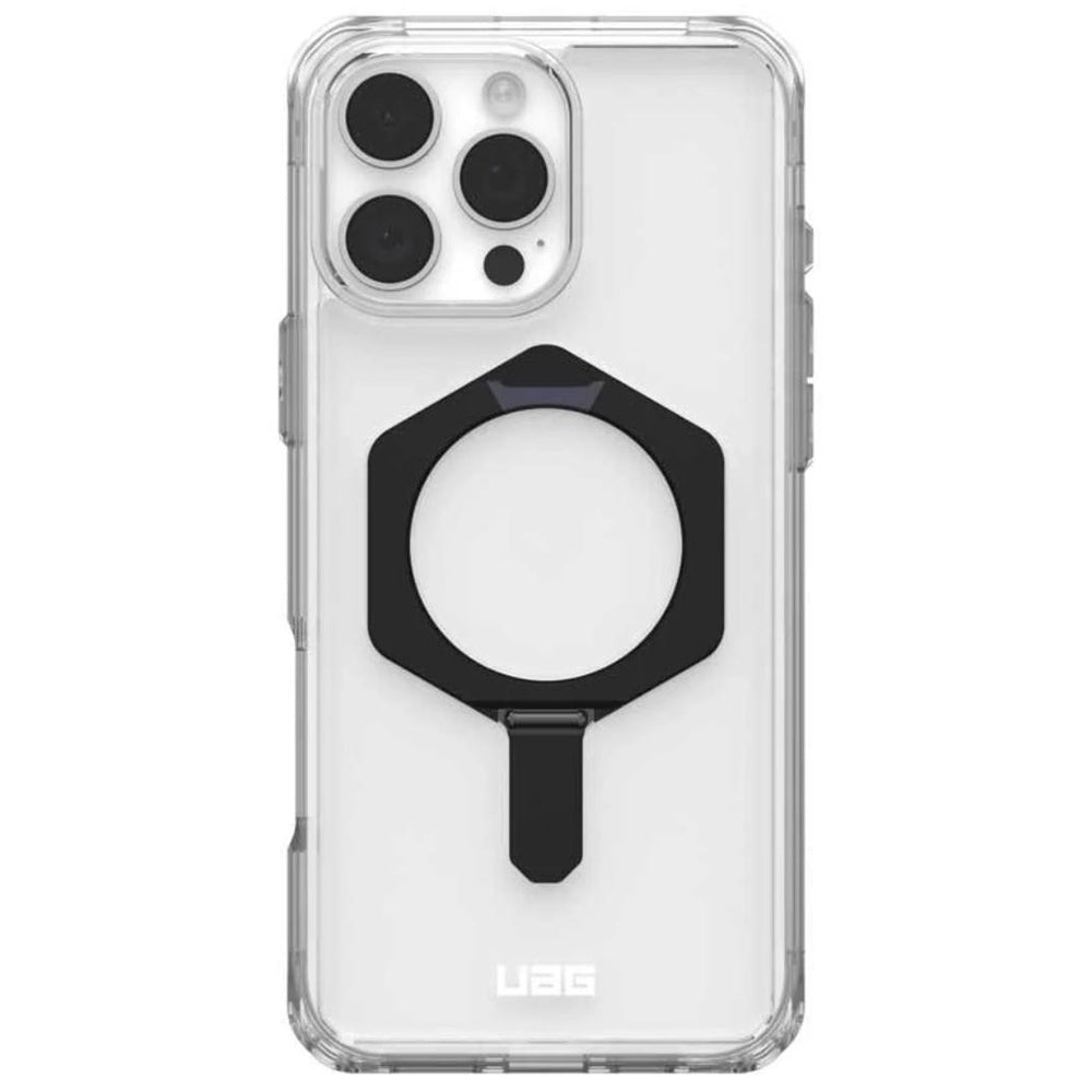 Husa MagSafe pentru Apple iPhone 16 Pro Max, Urban Armor Gear, Plyo XTE, Neagra Transparenta