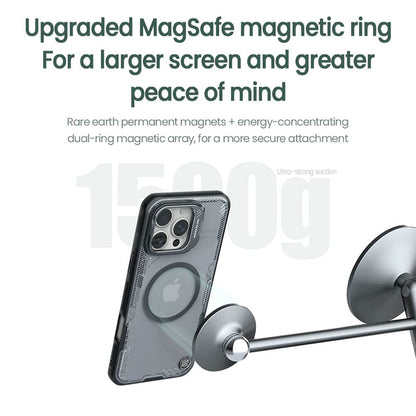Husa MagSafe pentru Apple iPhone 16 Pro, Nillkin, Iceblade Prop (with Camera Cutout), Verde