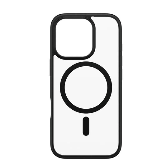 Husa MagSafe pentru Apple iPhone 16 Pro, PanzerGlass, Frame, Transparenta Neagra