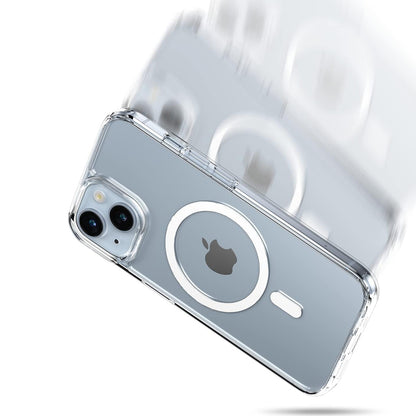 Husa MagSafe pentru Apple iPhone 16 Pro, PanzerGlass, HardCase, Transparenta Alba