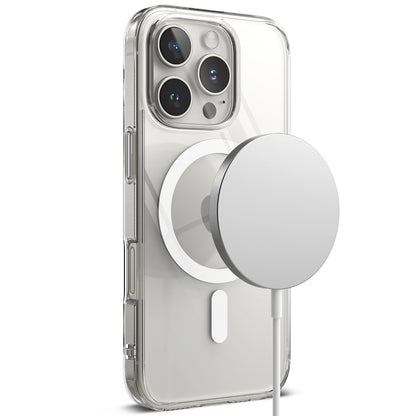Husa MagSafe pentru Apple iPhone 16 Pro, Ringke, Fusion, Transparenta