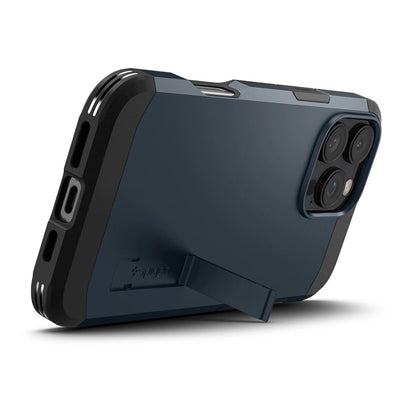 Husa MagSafe pentru Apple iPhone 16 Pro, Spigen, Tough Armor, Albastra ACS08147