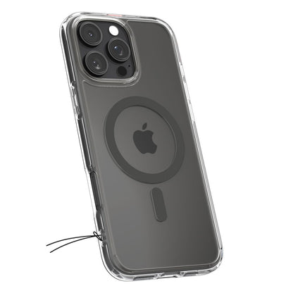 Husa MagSafe pentru Apple iPhone 16 Pro, Spigen, Ultra Hybrid, Neagra