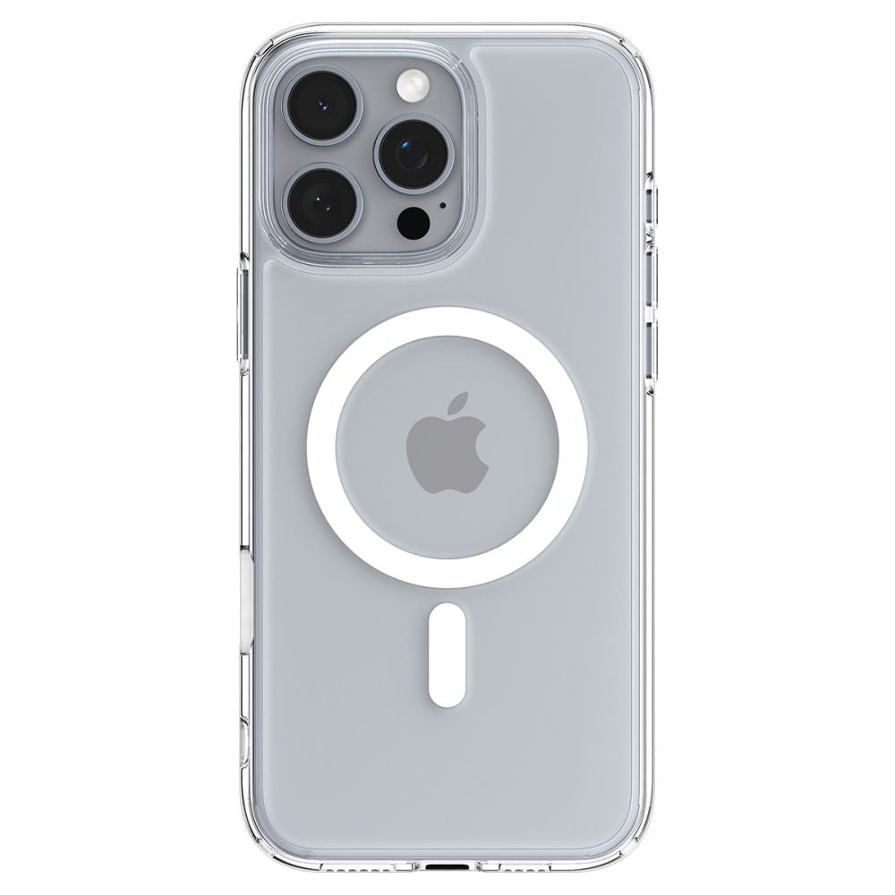 Husa MagSafe pentru Apple iPhone 16 Pro, Spigen, Ultra Hybrid T, Alba ACS08512