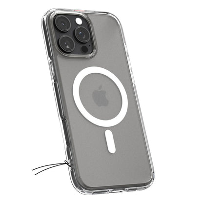 Husa MagSafe pentru Apple iPhone 16 Pro, Spigen, Ultra Hybrid, Transparenta Satinata ACS08133