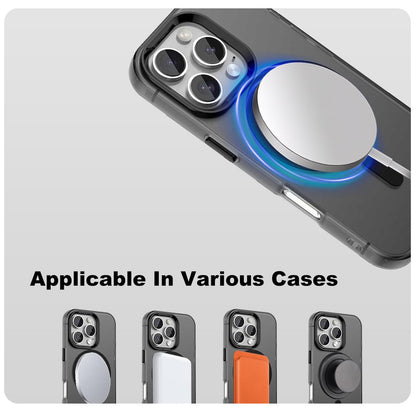 Husa MagSafe pentru Apple iPhone 16 Pro, Techsuit, CandyCase, Alba