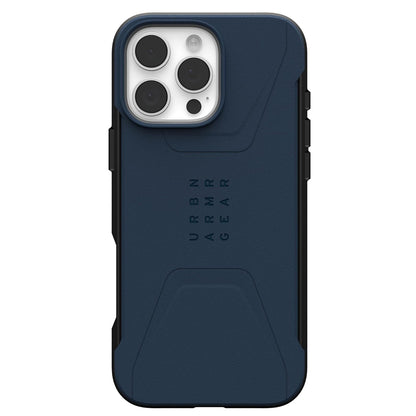 Husa MagSafe pentru Apple iPhone 16 Pro, Urban Armor Gear, Civilian, Bleumarin
