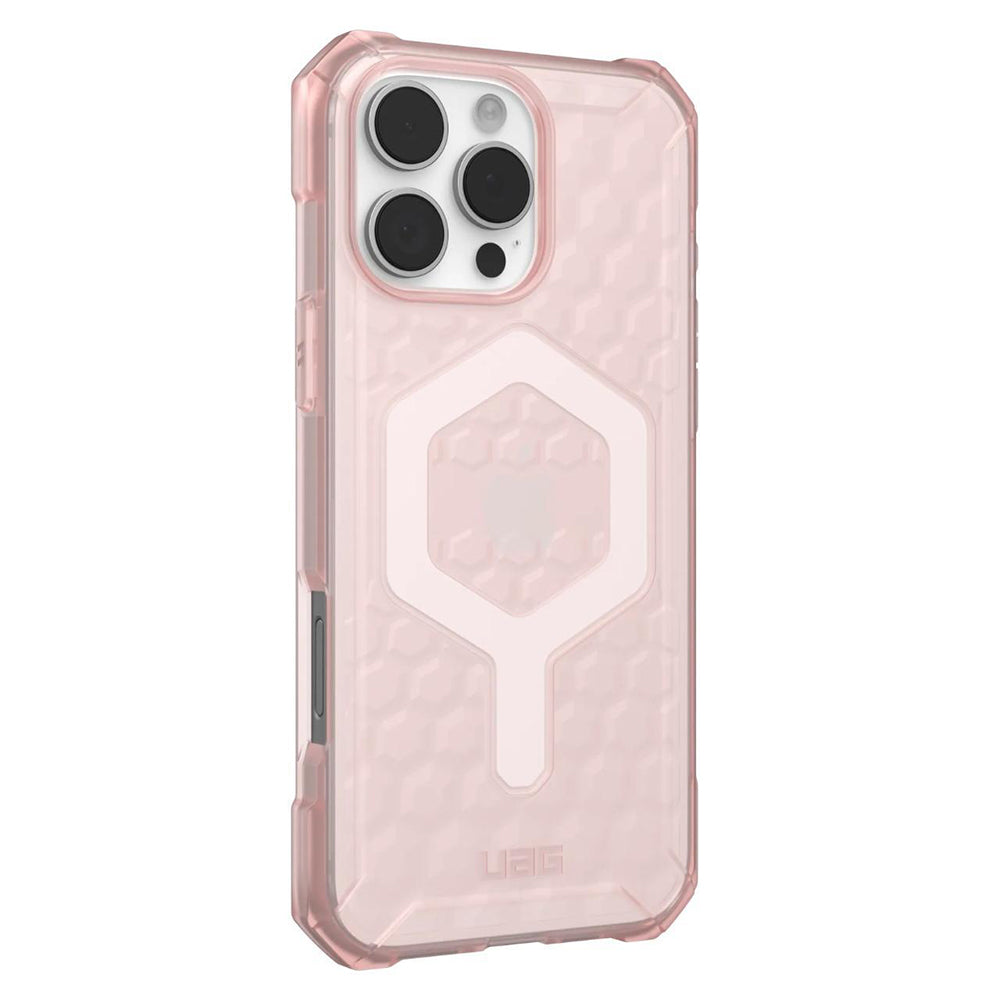Husa MagSafe pentru Apple iPhone 16 Pro, Urban Armor Gear, Essential Armor, Roz