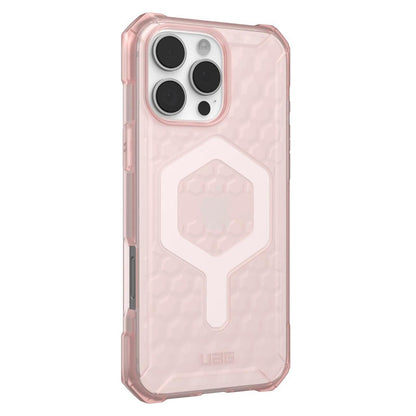 Husa MagSafe pentru Apple iPhone 16 Pro, Urban Armor Gear, Essential Armor, Roz