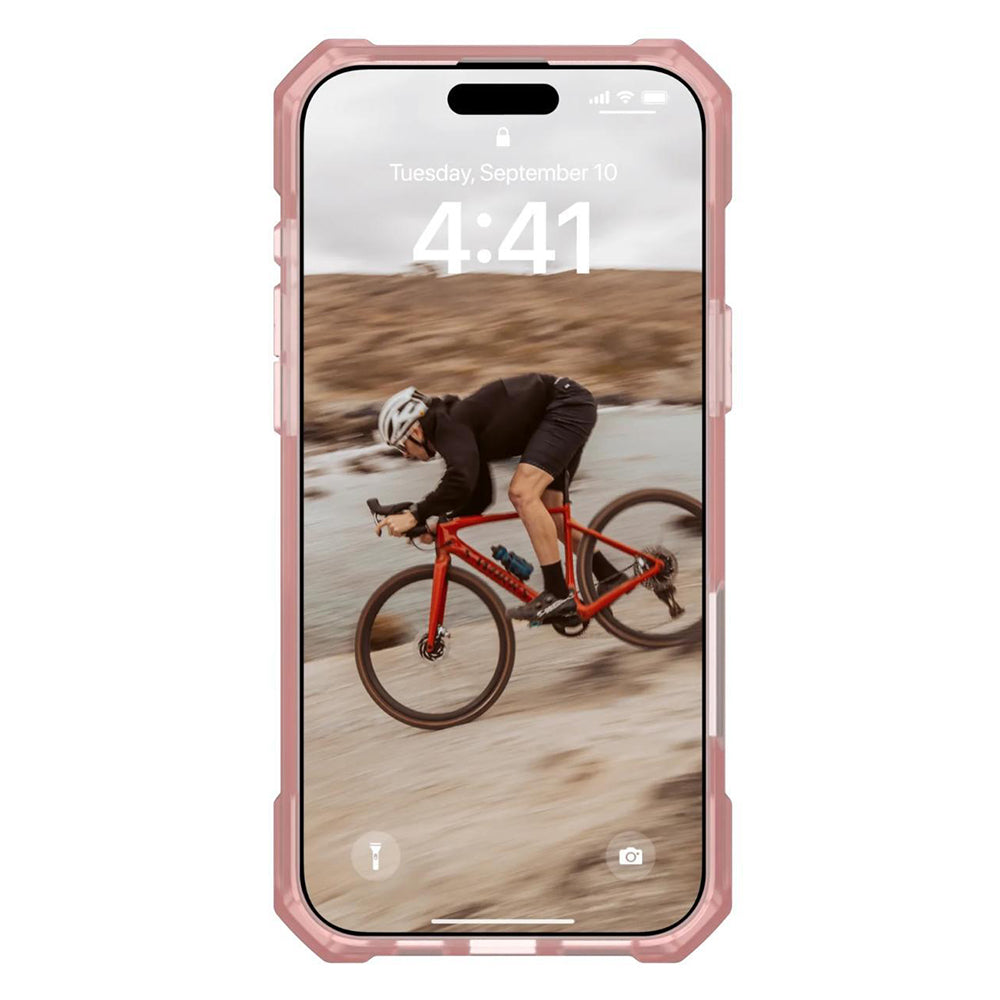 Husa MagSafe pentru Apple iPhone 16 Pro, Urban Armor Gear, Essential Armor, Roz