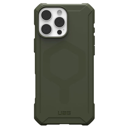 Husa MagSafe pentru Apple iPhone 16 Pro, Urban Armor Gear, Essential Armor, Verde