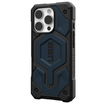Husa MagSafe pentru Apple iPhone 16 Pro, Urban Armor Gear, Monarch Pro, Bleumarin