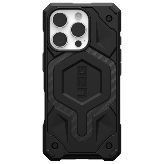 Husa MagSafe pentru Apple iPhone 16 Pro, Urban Armor Gear, Monarch Pro Carbon, Neagra
