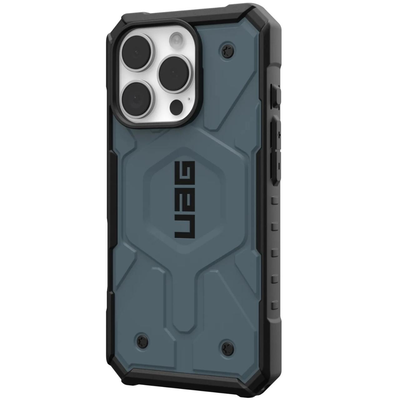 Husa MagSafe pentru Apple iPhone 16 Pro, Urban Armor Gear, Pathfinder, Albastra