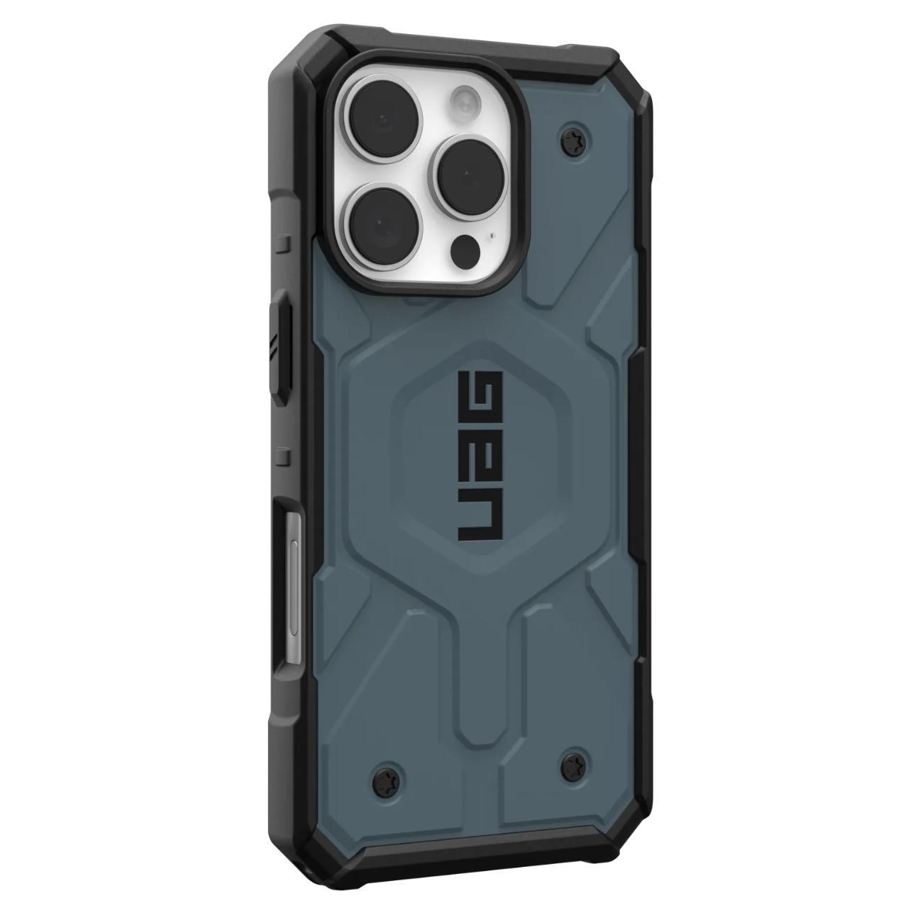 Husa MagSafe pentru Apple iPhone 16 Pro, Urban Armor Gear, Pathfinder, Albastra