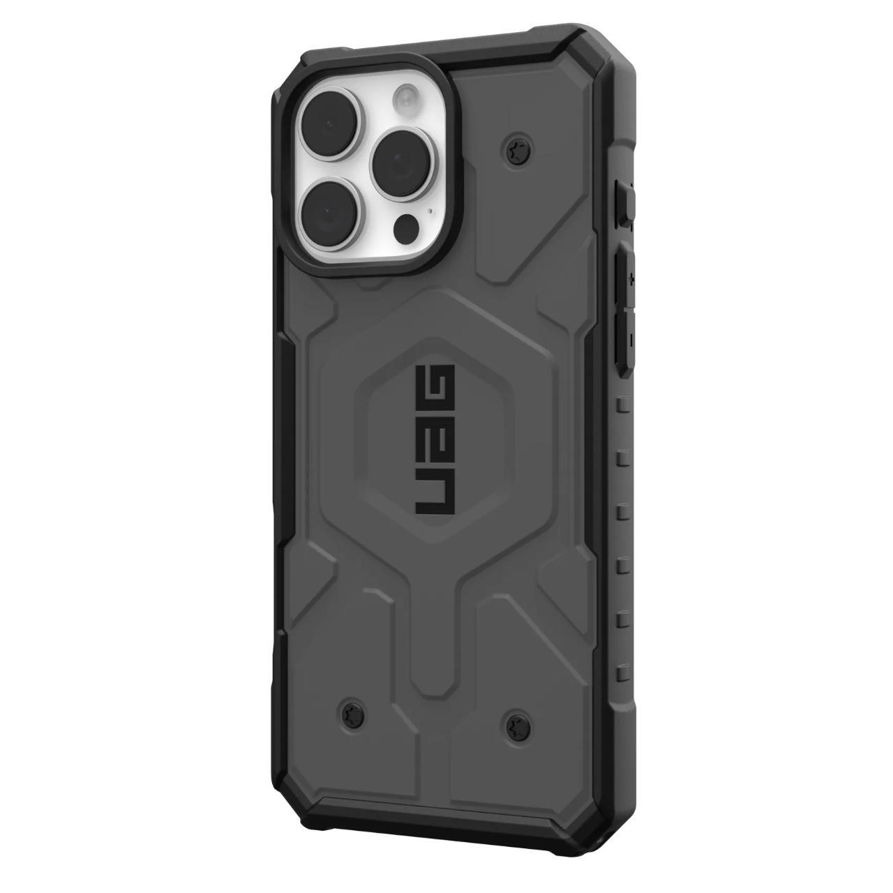 Husa MagSafe pentru Apple iPhone 16 Pro, Urban Armor Gear, Pathfinder, Argintie