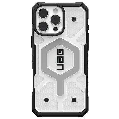 Husa MagSafe pentru Apple iPhone 16 Pro, Urban Armor Gear, Pathfinder Clear, Transparenta