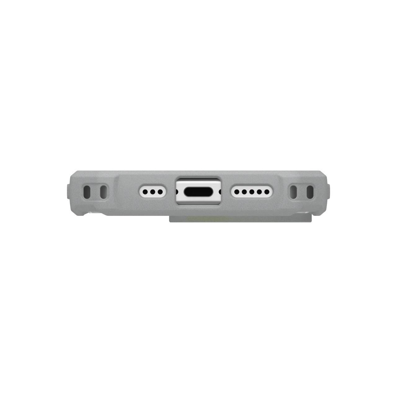 Husa MagSafe pentru Apple iPhone 16 Pro, Urban Armor Gear, Pathfinder Clear with Lanyard, Verde