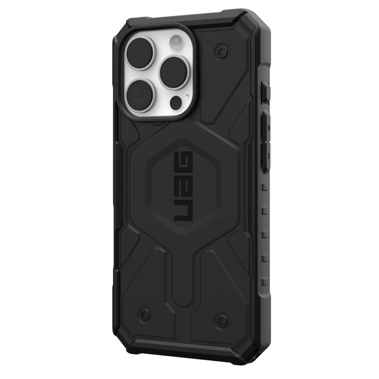 Husa MagSafe pentru Apple iPhone 16 Pro, Urban Armor Gear, Pathfinder, Neagra