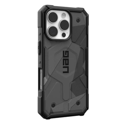 Husa MagSafe pentru Apple iPhone 16 Pro, Urban Armor Gear, Pathfinder SE Geo Camo, Camuflaj