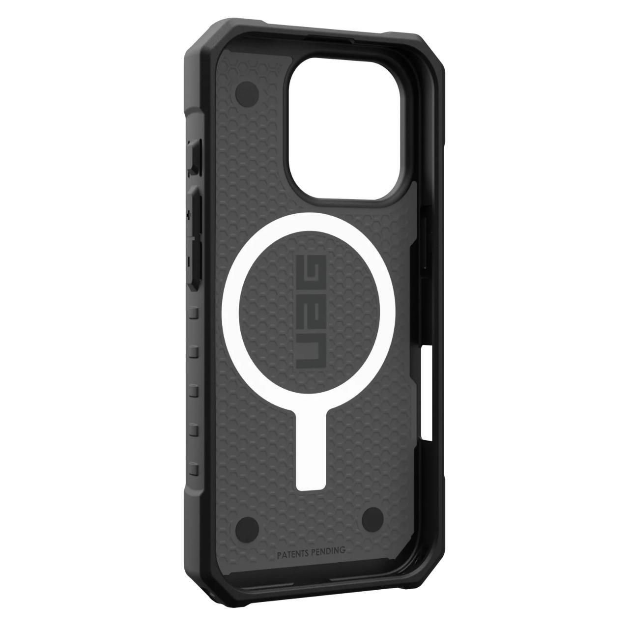 Husa MagSafe pentru Apple iPhone 16 Pro, Urban Armor Gear, Pathfinder SE Geo Camo, Camuflaj