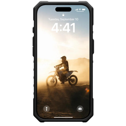 Husa MagSafe pentru Apple iPhone 16 Pro, Urban Armor Gear, Pathfinder SE Midnight Camo, Camuflaj