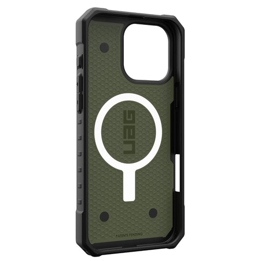 Husa MagSafe pentru Apple iPhone 16 Pro, Urban Armor Gear, Pathfinder, Verde