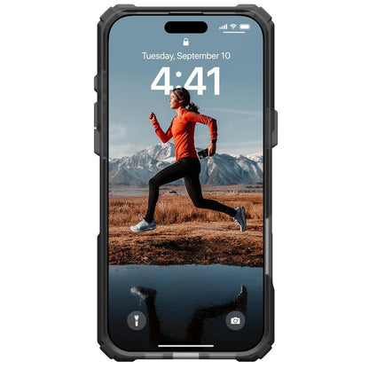 Husa MagSafe pentru Apple iPhone 16 Pro, Urban Armor Gear, Plasma XTE, Gri